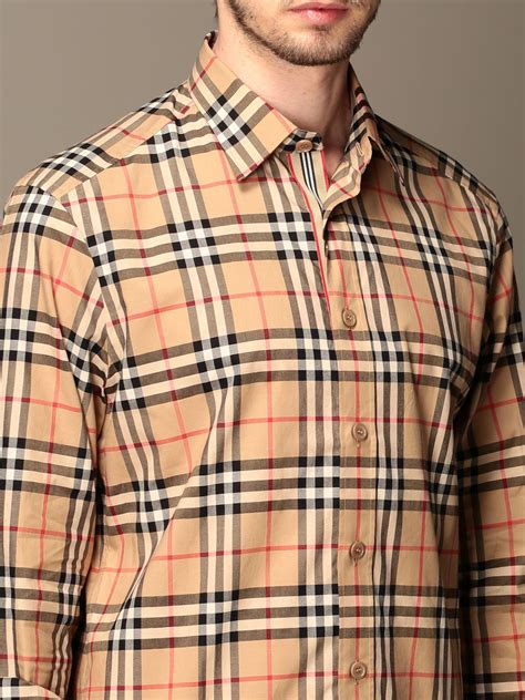 burberry mens shirt hole nipple|thomas Burberry shirts for men.